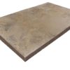 Antique and Rustic toned square edge coping tile