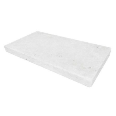Tumbled White Limestone Pool Coping