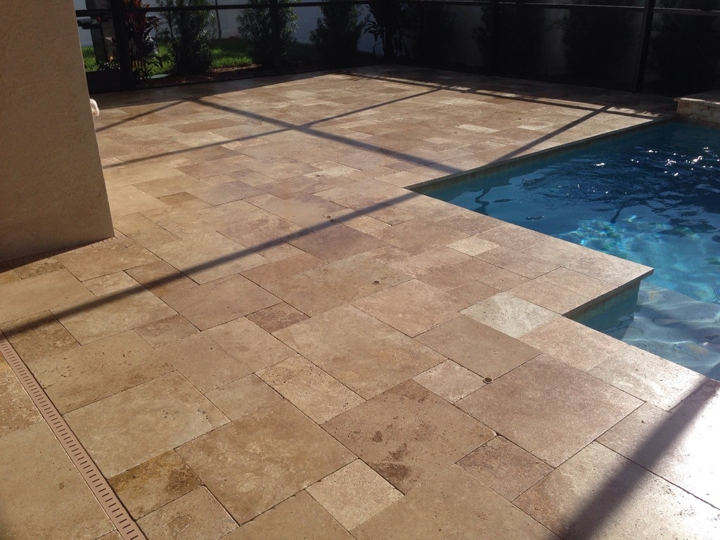 Brown French Pattern Paving